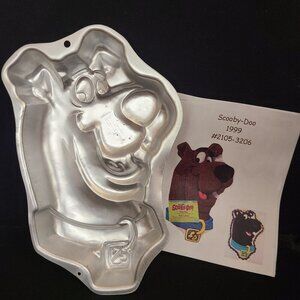 Vintage Scooby Doo 1999 Wilton Cake Pan Hanna-Barbera Dog Kid's Birthday Party